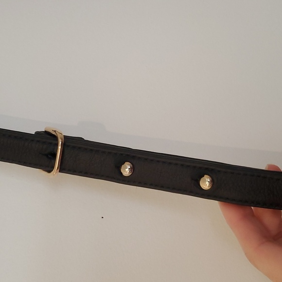 Lizzie Fortunato navy leather crossbody bag - Picture 3 of 11